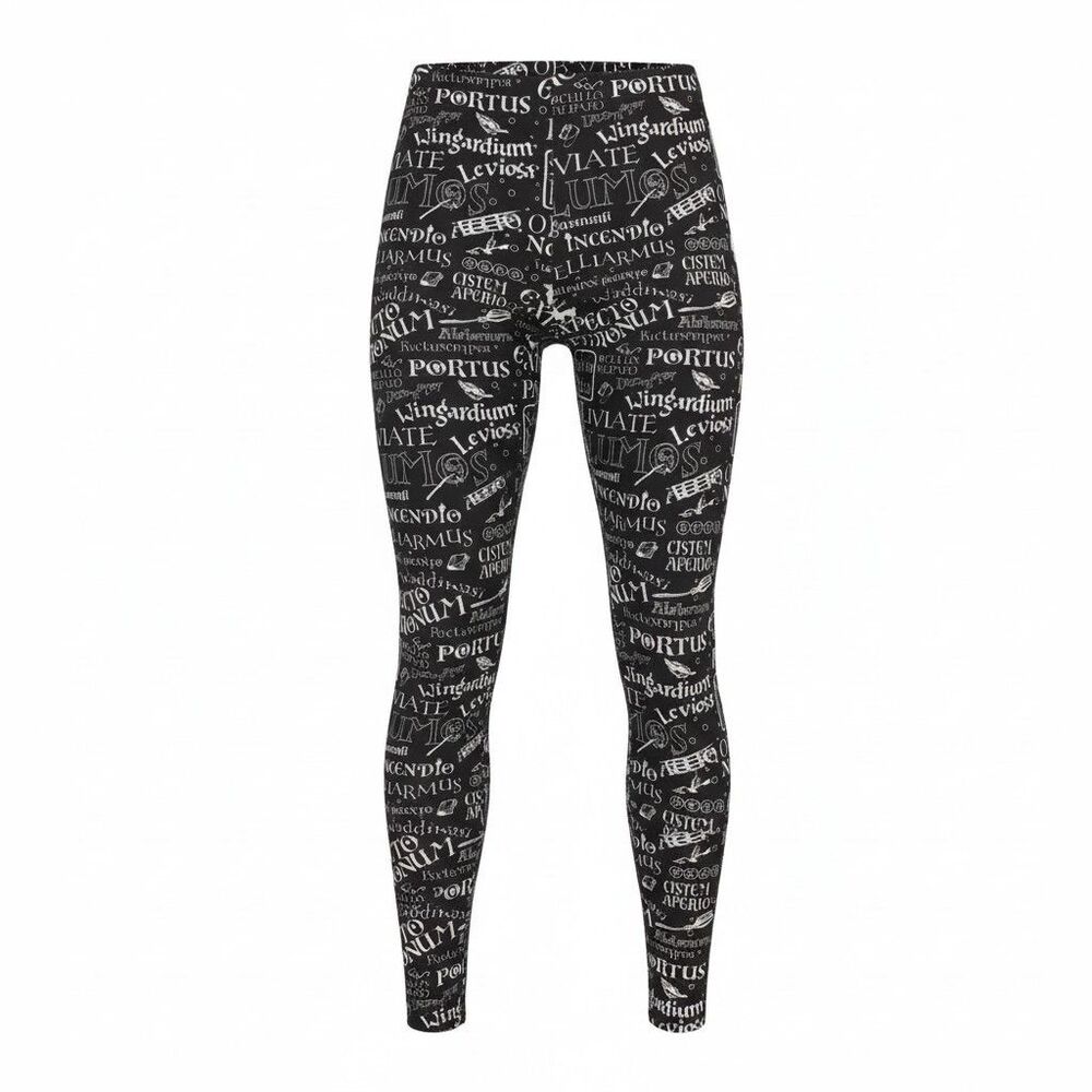 NWT Universal Studios Wizarding World Of Harry Potter Spells & Curses Leggings